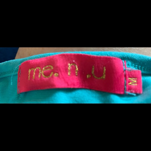 Super Pretty Blue Sparkly me.n.u Dress. Girls Sz M. Spandexy and just perfect! - Picture 2 of 4